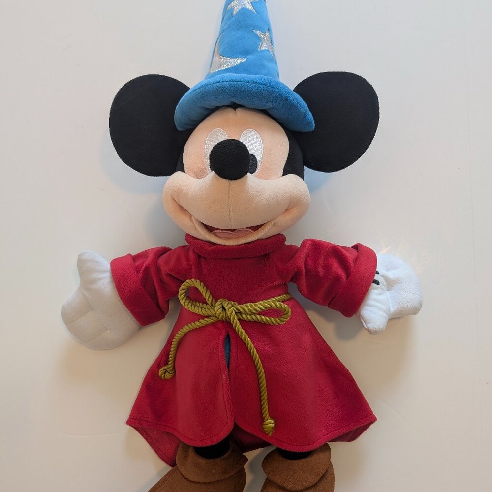 Plush Sorcerer Mickey Mouse